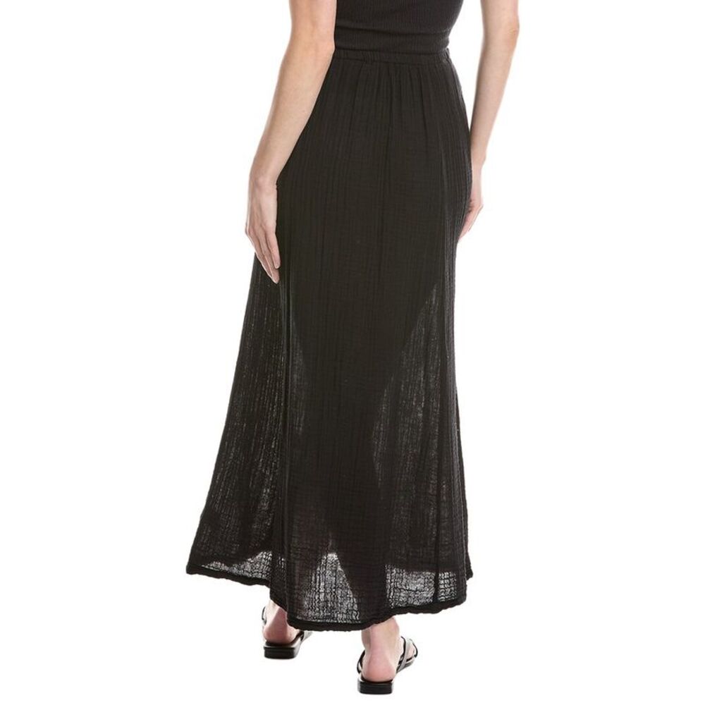 Michael Stars Womens Phoebe Maxi Skirt, Black - Picture 2 of 3